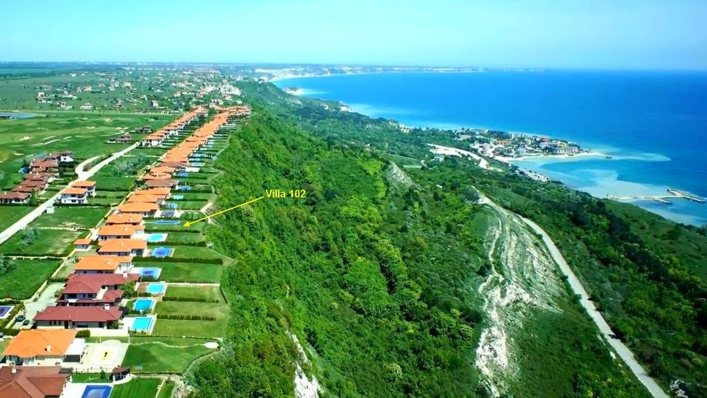 Private Villa 102 With Heated Pool In Blacksearama 巴尔奇克 外观 照片